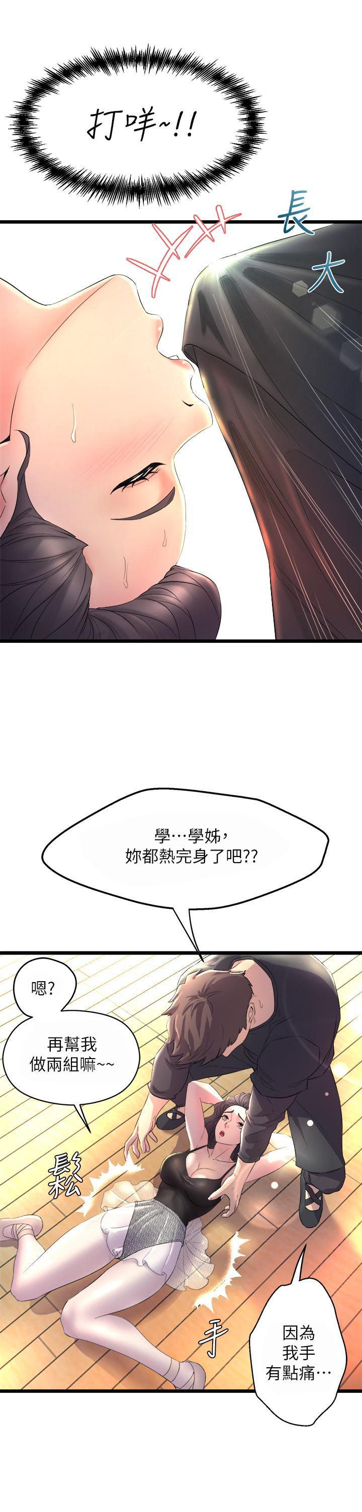 舞蹈系學姊們，第1話-舞蹈系唯一帶把的，第 21 页