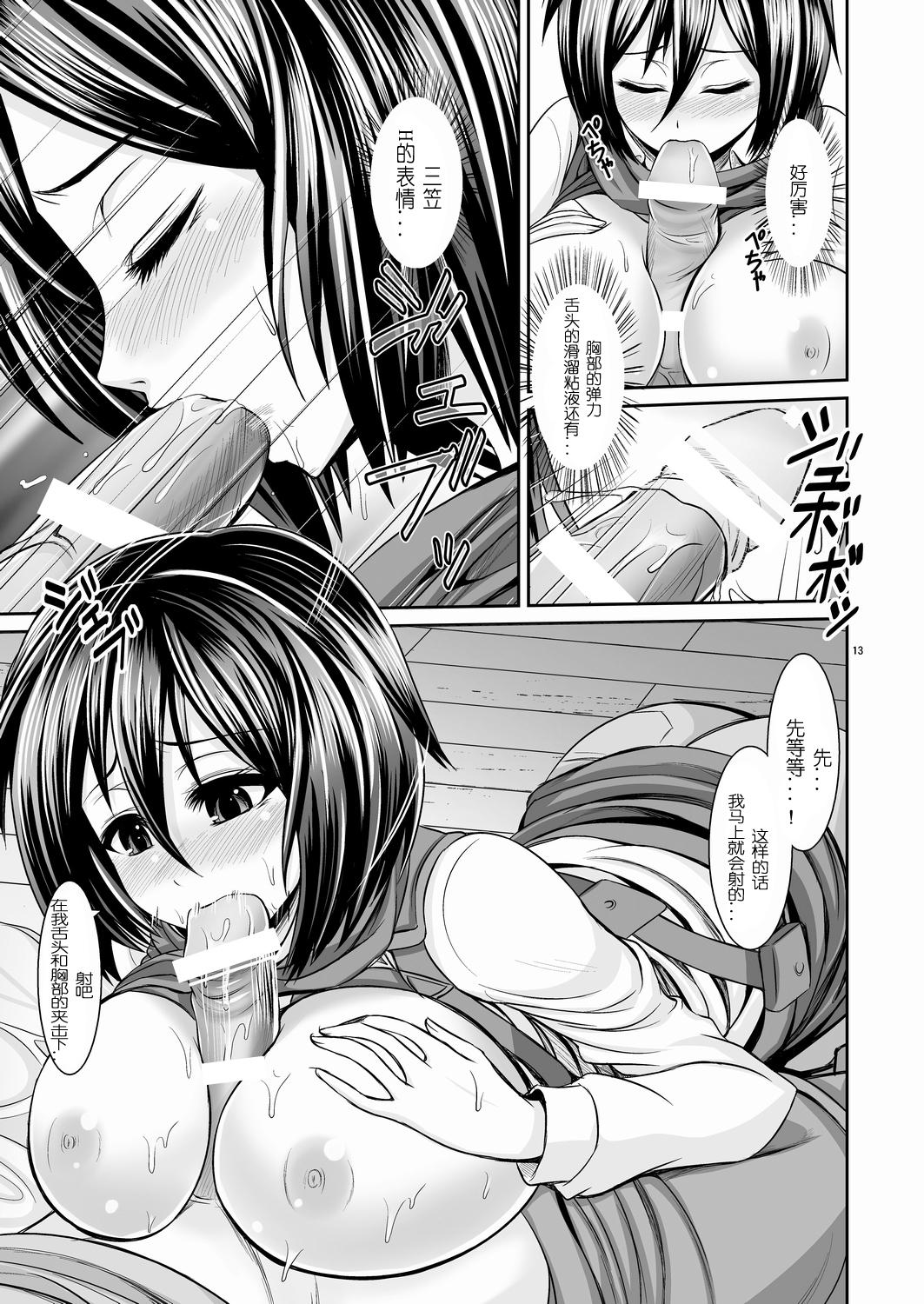 进击的巨人（本子）精选合集，27.进击的巨乳三笠，第 11 页