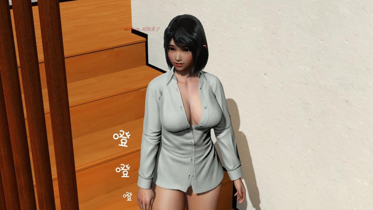 [3D]王石的女朋友以及阿姨和闺蜜，上集，第 8 页