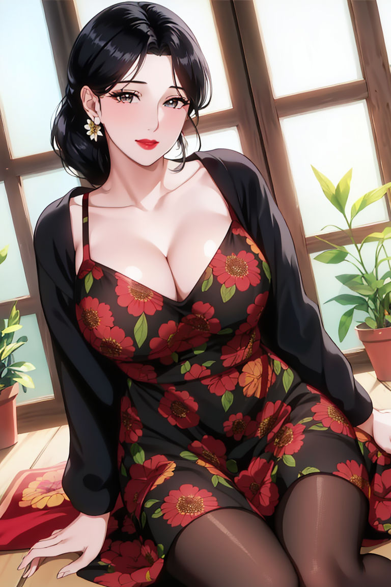 [AI繪畫]美人母親整合肉嫁高柳傢，第01話，第 34 页