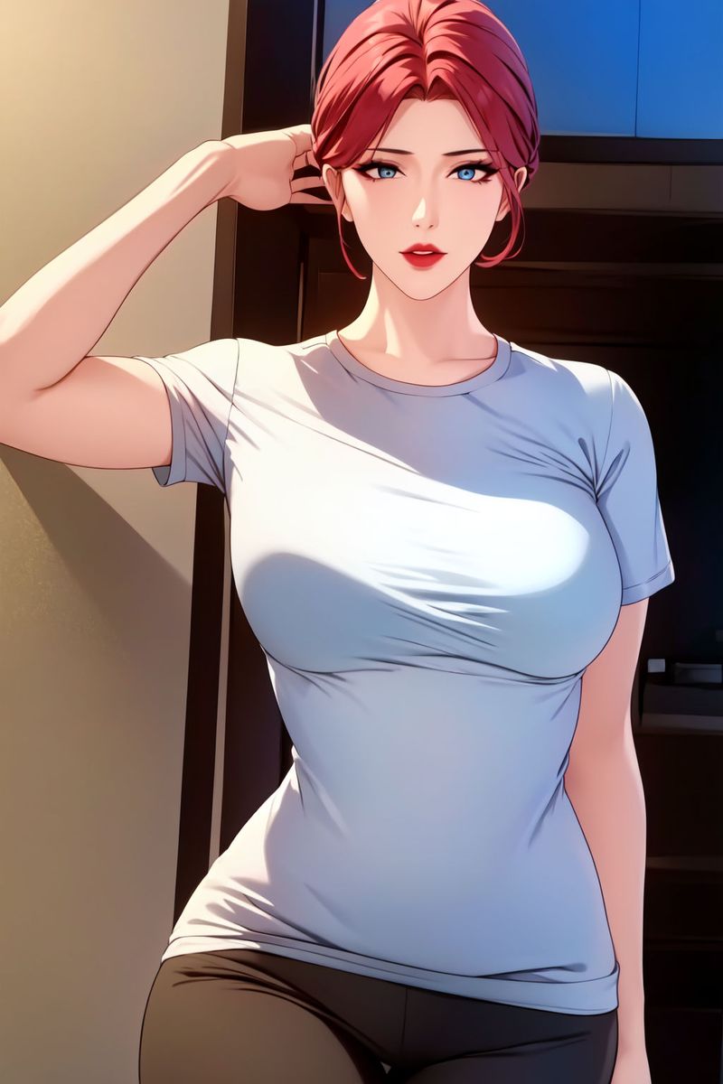[AI繪畫]美人母親整合肉嫁高柳傢，第01話，第 5 页