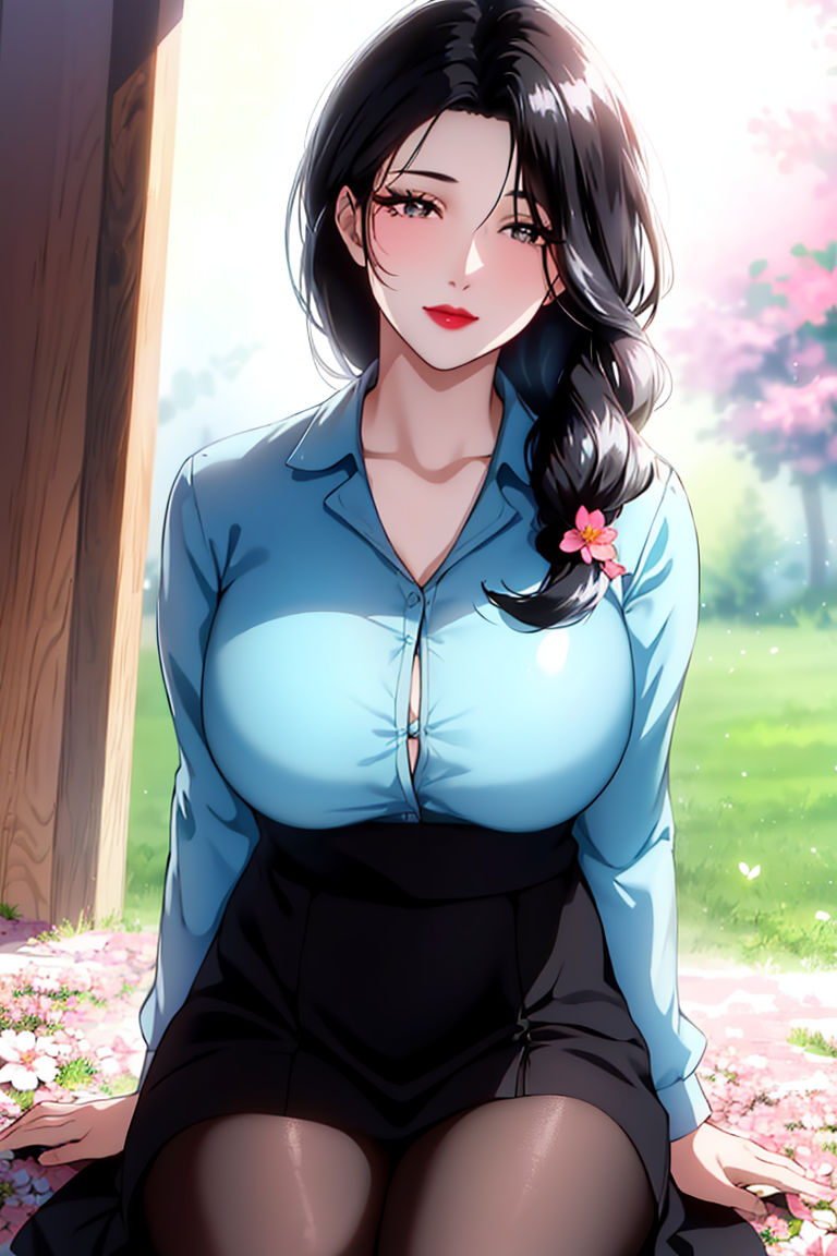 [AI繪畫]美人母親整合肉嫁高柳傢，第01話，第 44 页