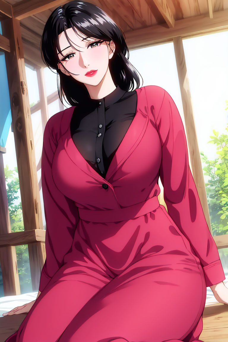 [AI繪畫]美人母親整合肉嫁高柳傢，第01話，第 40 页