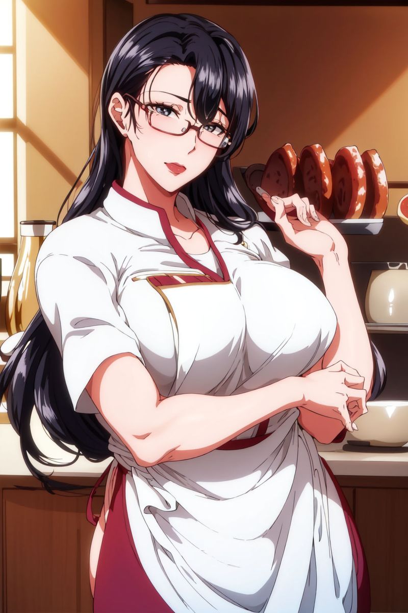 [AI繪畫]美人母親整合肉嫁高柳傢，第01話，第 95 页