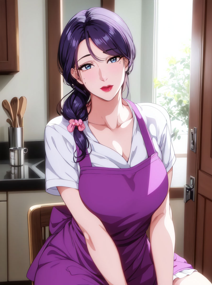 [AI繪畫]美人母親整合肉嫁高柳傢，第01話，第 77 页
