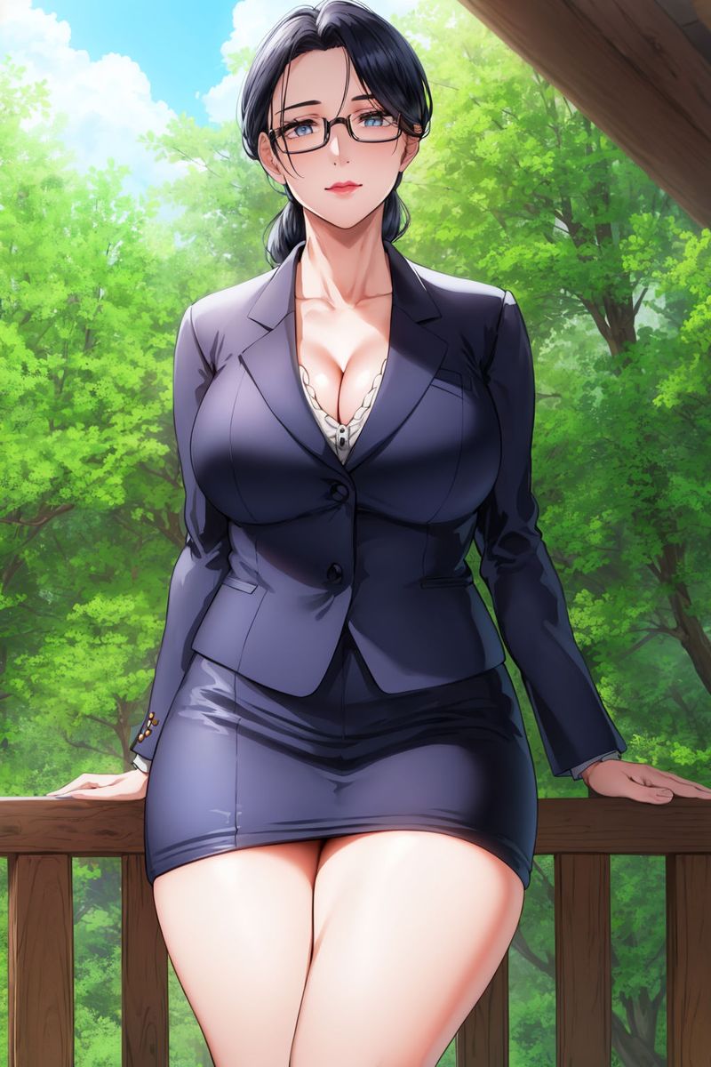 [AI繪畫]美人母親整合肉嫁高柳傢，第02話，第 95 页