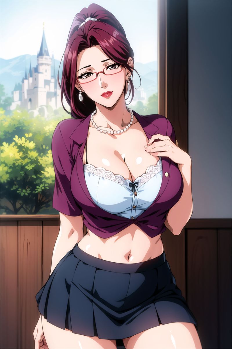 [AI繪畫]美人母親整合肉嫁高柳傢，第05話，第 22 页
