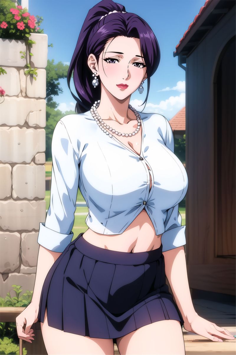 [AI繪畫]美人母親整合肉嫁高柳傢，第05話，第 12 页