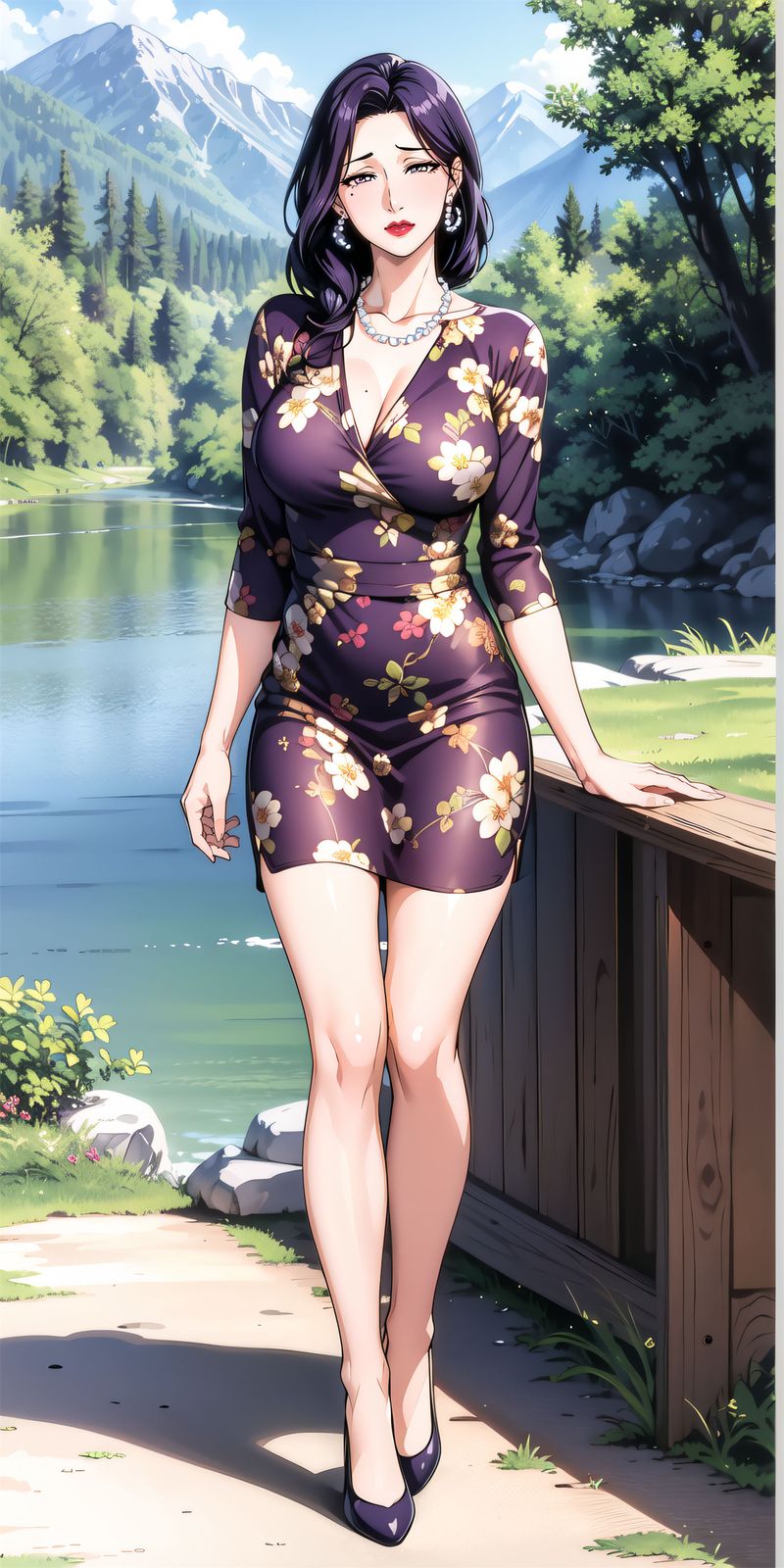 [AI繪畫]美人母親整合肉嫁高柳傢，第06話，第 52 页