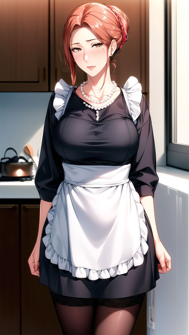 [AI繪畫]美人母親整合肉嫁高柳傢，第07話，第 69 页