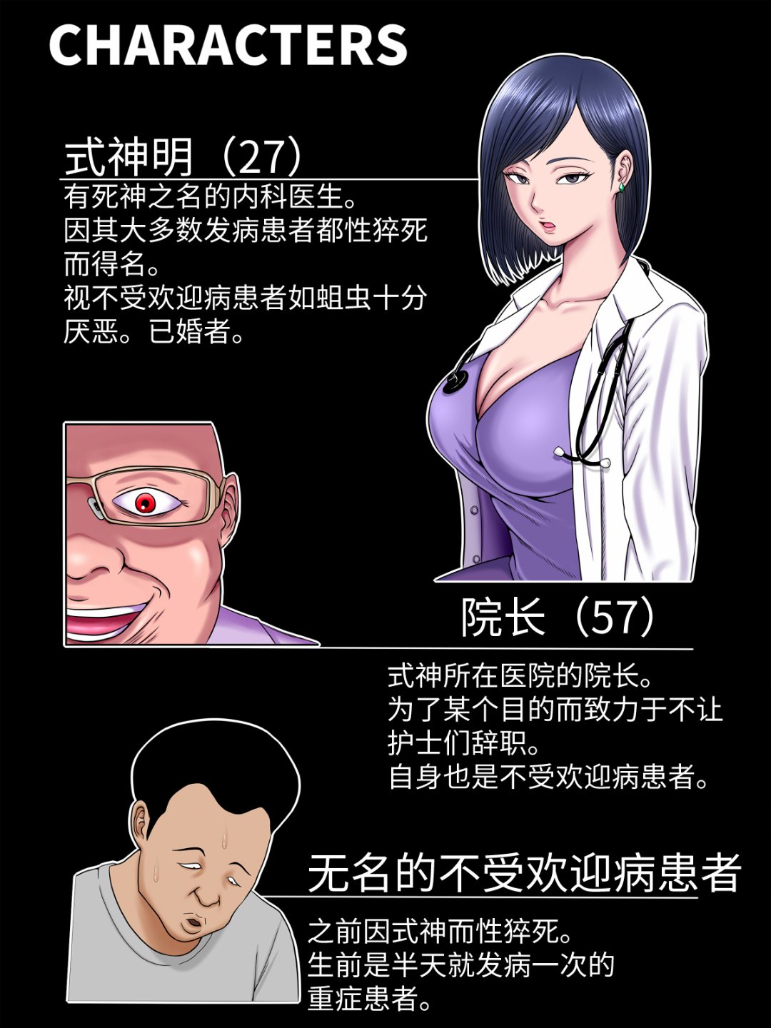 不做愛就會死，女人們要守法讓我內射，醫院篇下，第 3 页
