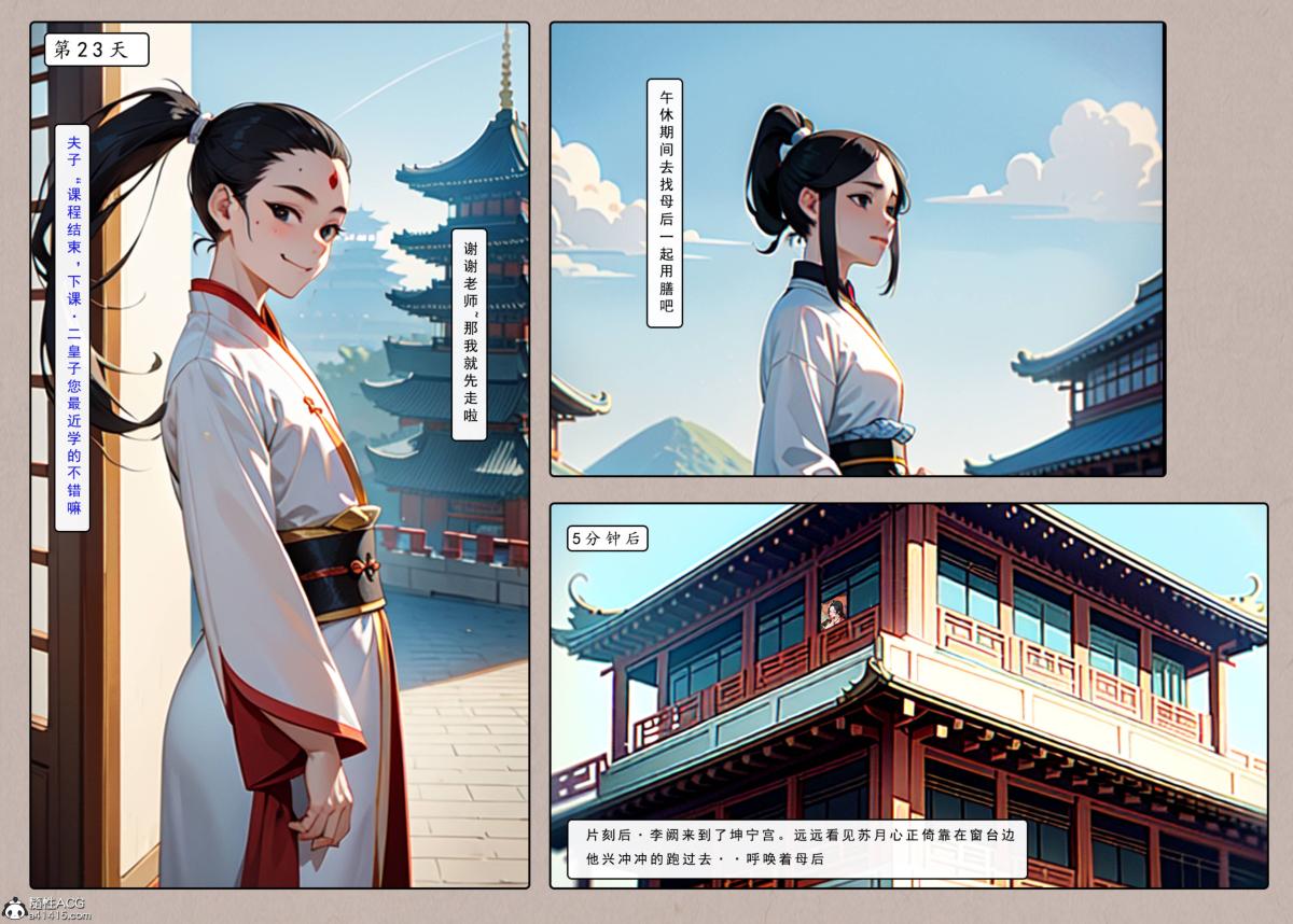 [AI漫画]册母为后，01，第 60 页